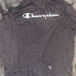 Champion Charcoal Athletic Hoodie